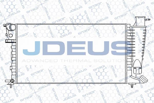 Jdeus M-0210160 - Radiateur, refroidissement du moteur cwaw.fr