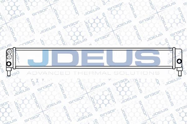 Jdeus M-028096A - Radiateur, refroidissement du moteur cwaw.fr