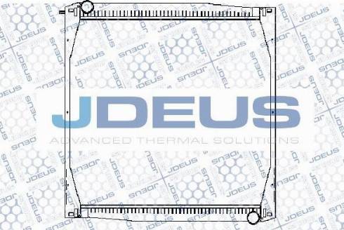 Jdeus M-1410040 - Radiateur, refroidissement du moteur cwaw.fr