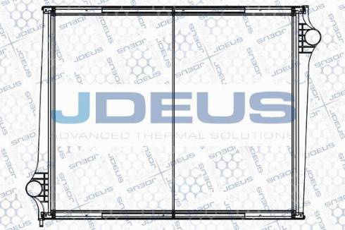 Jdeus M-141003B - Radiateur, refroidissement du moteur cwaw.fr