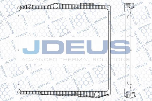 Jdeus M-1410070 - Radiateur, refroidissement du moteur cwaw.fr