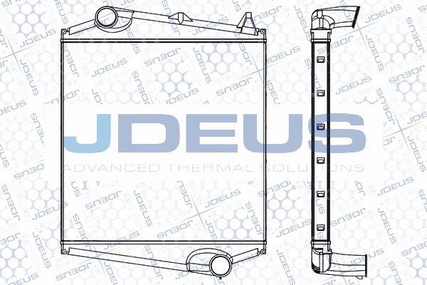 Jdeus M-831008A - Intercooler, échangeur cwaw.fr