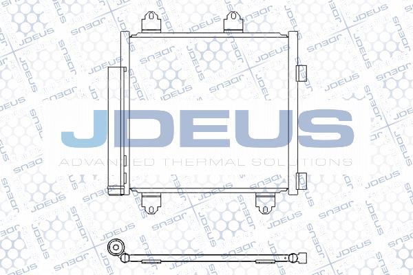 Jdeus M-7070620 - Condensateur, climatisation cwaw.fr