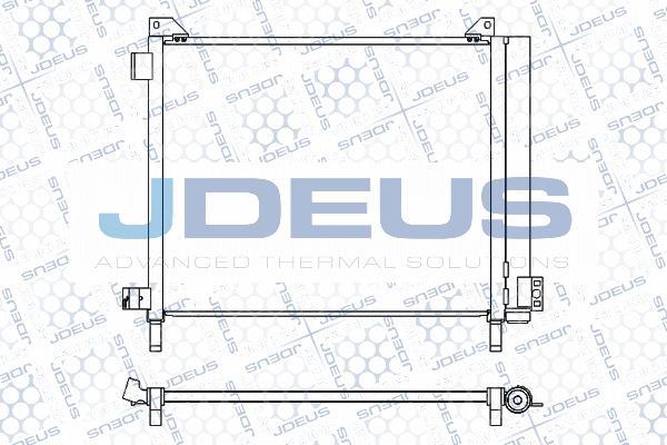 Jdeus M-7190350 - Condensateur, climatisation cwaw.fr