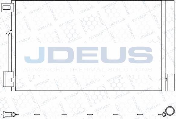 Jdeus M-7111280 - Condensateur, climatisation cwaw.fr