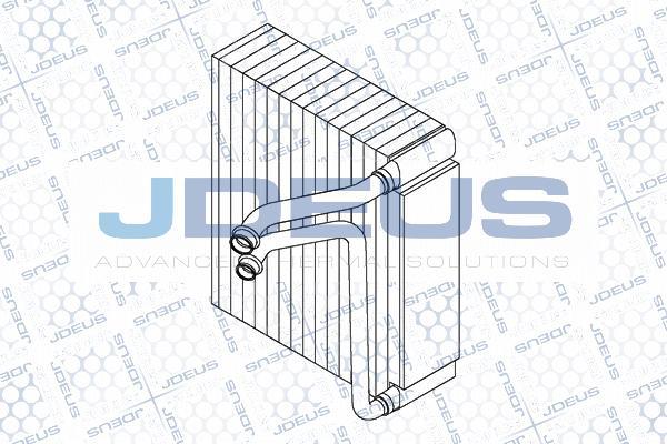 Jdeus RA9111230 - Évaporateur climatisation cwaw.fr