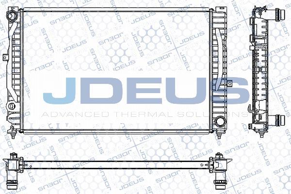 Jdeus RA0010230 - Radiateur, refroidissement du moteur cwaw.fr