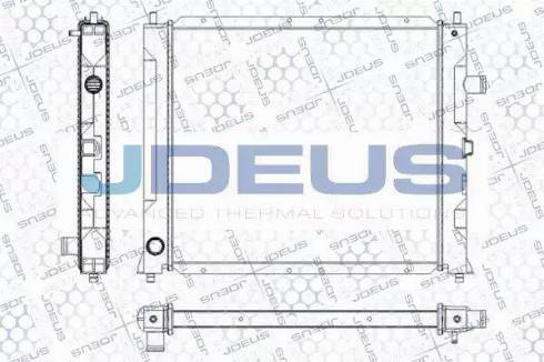 Jdeus RA0020361 - Radiateur, refroidissement du moteur cwaw.fr