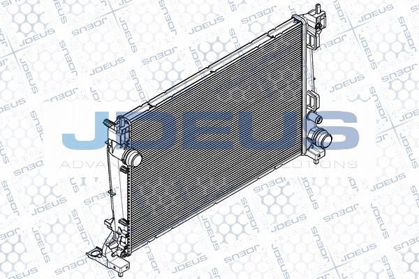 Jdeus RA0111260 - Radiateur, refroidissement du moteur cwaw.fr