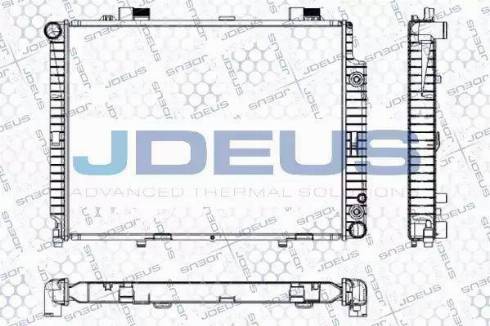 Jdeus RA0170650 - Radiateur, refroidissement du moteur cwaw.fr