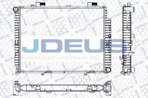 Jdeus RA0170620 - Radiateur, refroidissement du moteur cwaw.fr