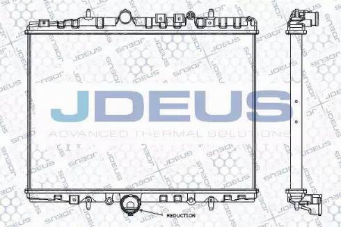 Jdeus RA0210420 - Radiateur, refroidissement du moteur cwaw.fr