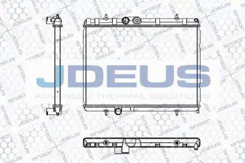 Jdeus RA0210370 - Radiateur, refroidissement du moteur cwaw.fr