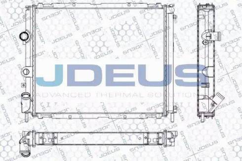 Jdeus RA0230590 - Radiateur, refroidissement du moteur cwaw.fr