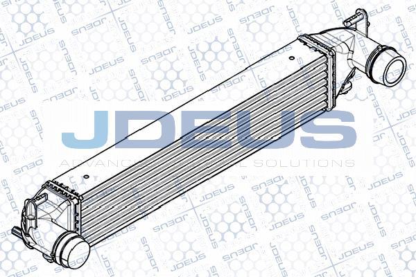 Jdeus RA8111420 - Intercooler, échangeur cwaw.fr