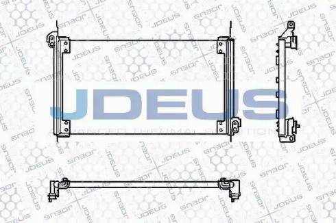 Jdeus RA7110490 - Condensateur, climatisation cwaw.fr