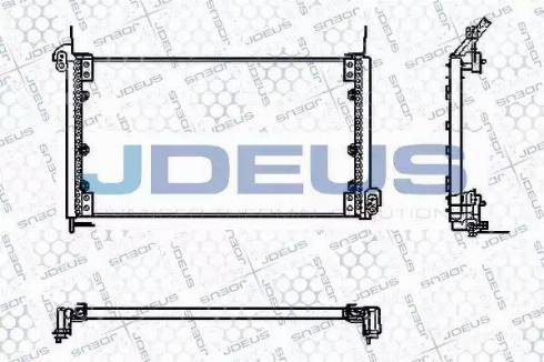 Jdeus RA7110630 - Condensateur, climatisation cwaw.fr