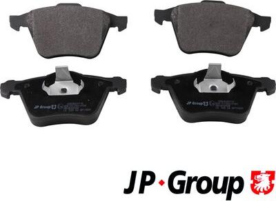 JP Group 4963604110 - Kit de plaquettes de frein, frein à disque cwaw.fr