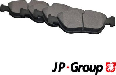 JP Group 4963600810 - Kit de plaquettes de frein, frein à disque cwaw.fr