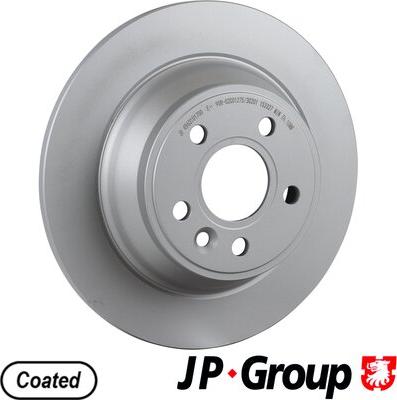 JP Group 4963101700 - Disque de frein cwaw.fr