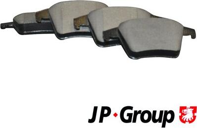 JP Group 4963700310 - Kit de plaquettes de frein, frein à disque cwaw.fr