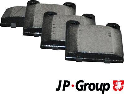 JP Group 4963700210 - Kit de plaquettes de frein, frein à disque cwaw.fr