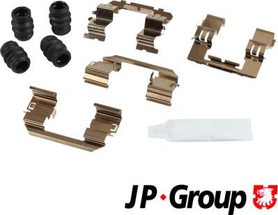 JP Group 4664001510 - Kit d'accessoires, plaquette de frein à disque cwaw.fr