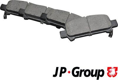 JP Group 4663700110 - Kit de plaquettes de frein, frein à disque cwaw.fr