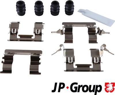 JP Group 4064003410 - Kit d'accessoires, plaquette de frein à disque cwaw.fr