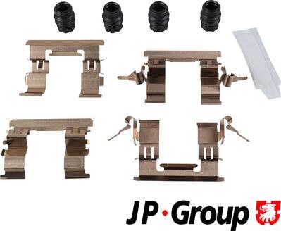 JP Group 4064003510 - Kit d'accessoires, plaquette de frein à disque cwaw.fr