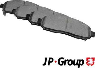 JP Group 4063600910 - Kit de plaquettes de frein, frein à disque cwaw.fr