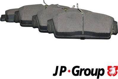 JP Group 4063601010 - Kit de plaquettes de frein, frein à disque cwaw.fr