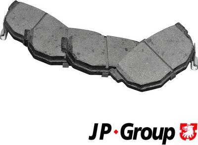 JP Group 4063700110 - Kit de plaquettes de frein, frein à disque cwaw.fr