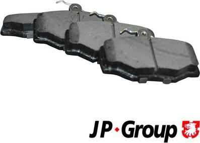 JP Group 4063700710 - Kit de plaquettes de frein, frein à disque cwaw.fr