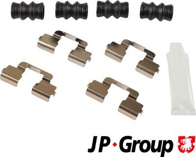 JP Group 4164003510 - Kit d'accessoires, plaquette de frein à disque cwaw.fr