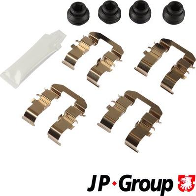 JP Group 4164002610 - Kit d'accessoires, plaquette de frein à disque cwaw.fr