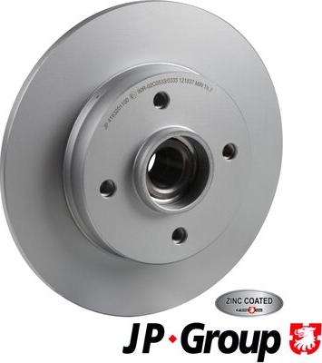 JP Group 4163201100 - Disque de frein cwaw.fr