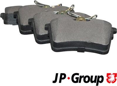 JP Group 4163700910 - Kit de plaquettes de frein, frein à disque cwaw.fr