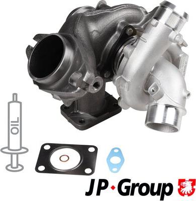 JP Group 4117400100 - Turbocompresseur, suralimentation cwaw.fr