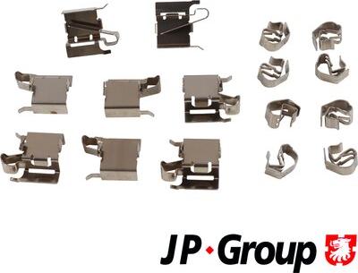 JP Group 4864004110 - Kit d'accessoires, plaquette de frein à disque cwaw.fr