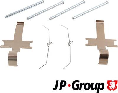 JP Group 4864004310 - Kit d'accessoires, plaquette de frein à disque cwaw.fr