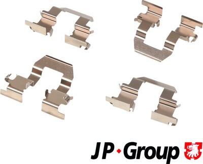 JP Group 4864003410 - Kit d'accessoires, plaquette de frein à disque cwaw.fr