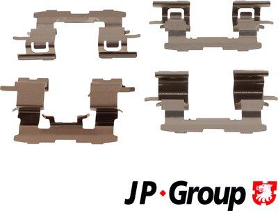 JP Group 4864003810 - Kit d'accessoires, plaquette de frein à disque cwaw.fr