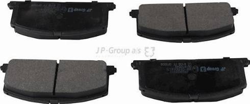 JP Group 4863606910 - Kit de plaquettes de frein, frein à disque cwaw.fr