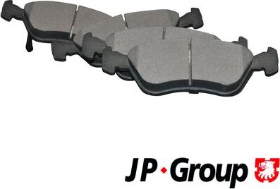 JP Group 4863600210 - Kit de plaquettes de frein, frein à disque cwaw.fr