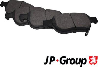 JP Group 4863601010 - Kit de plaquettes de frein, frein à disque cwaw.fr