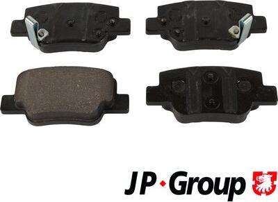 JP Group 4863602010 - Kit de plaquettes de frein, frein à disque cwaw.fr