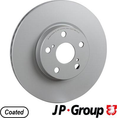 JP Group 4863105300 - Disque de frein cwaw.fr