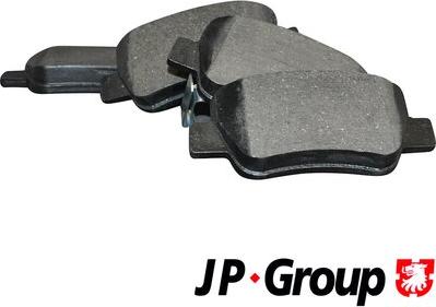 JP Group 4863701010 - Kit de plaquettes de frein, frein à disque cwaw.fr