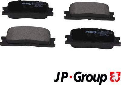 JP Group 4863702110 - Kit de plaquettes de frein, frein à disque cwaw.fr